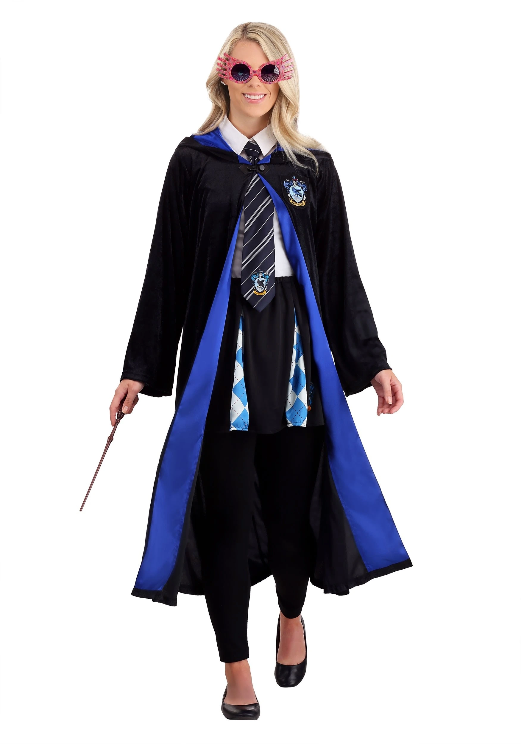 Harry Potter Deluxe Ravenclaw Robe For Adults 6 Harry Potter Deluxe Ravenclaw Robe For Adults - Image 4