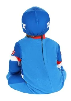 Captain America Steve Rogers Costume For Infants -Men's Costumes Sales infant captain america steve rodgers costume alt 3