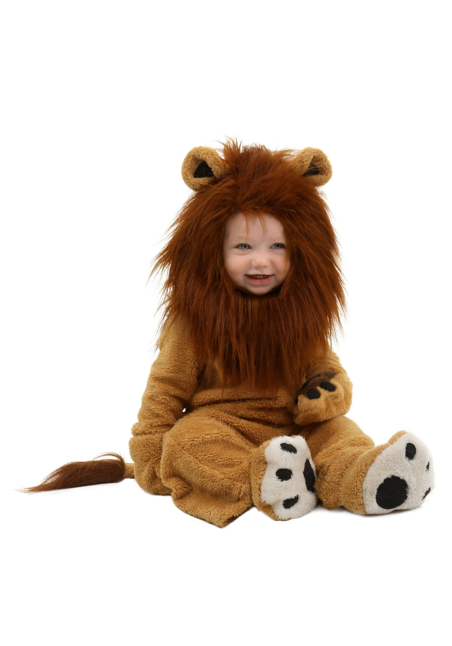 Infant Deluxe Lion Costume 3 Infant Deluxe Lion Costume