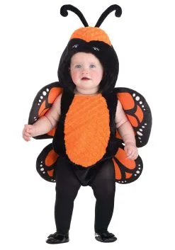 Monarch Butterfly Onesie For Infants -Men's Costumes Sales infant monarch butterfly onesie alt 2