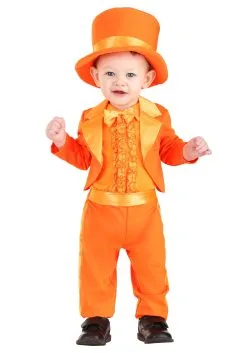 Infant's Orange Suit Costume -Men's Costumes Sales infant orange suit costume alt 2
