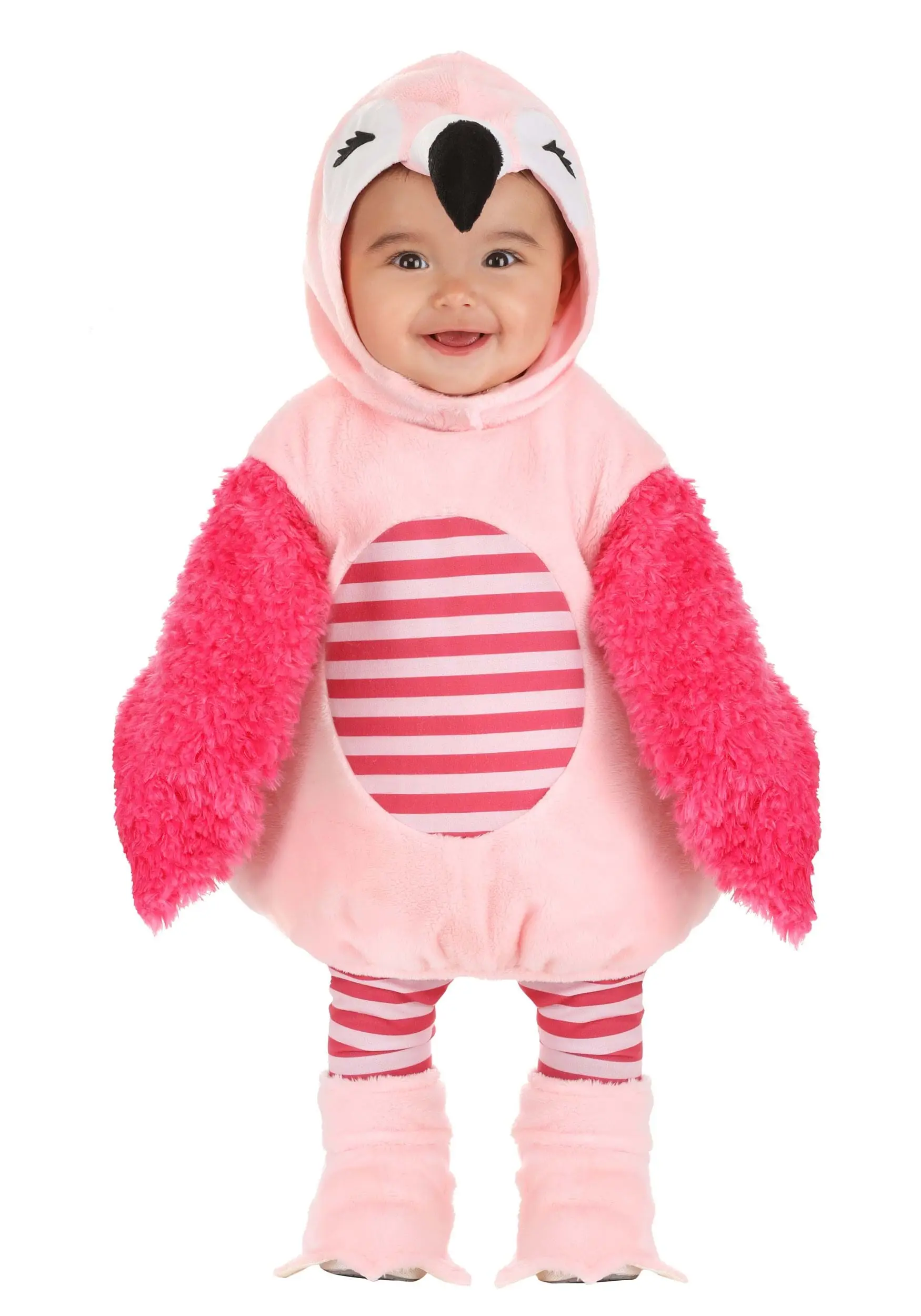 Pink Flamingo Costume For Infants 3 Pink Flamingo Costume For Infants