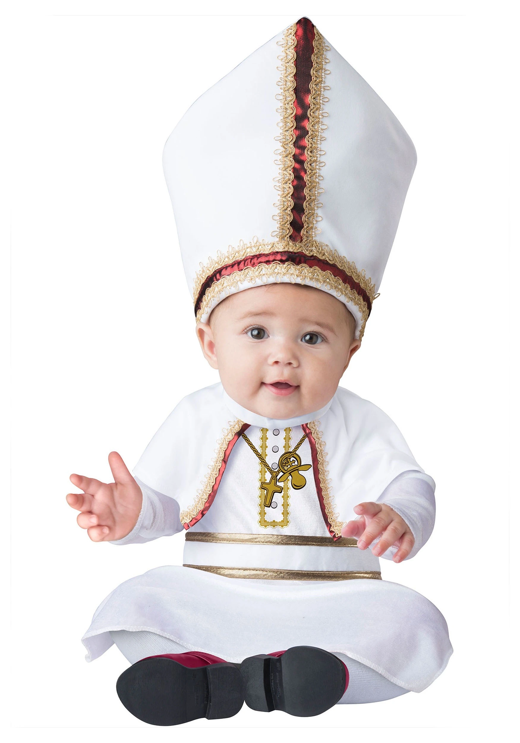 Pint Sized Pope Baby Costume 3 Pint Sized Pope Baby Costume