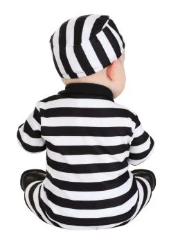Prisoner Costume For Infants -Men's Costumes Sales infant prisoner costume alt 1