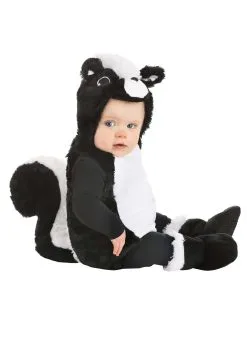 Silly Skunk Costume For Infants -Men's Costumes Sales infant silly skunk costume alt 2