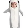 Swimming Shark Bunting Infant Costume 1 Swimming Shark Bunting Infant Costume -Men's Costumes Sales infant swimming shark bunting costume