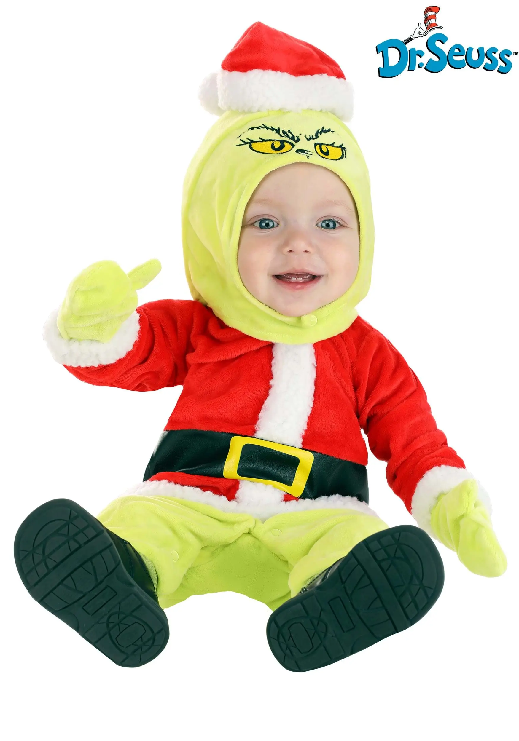 Infant The Grinch Santa Costume For Infants 3 Infant The Grinch Santa Costume For Infants