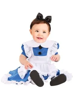 Wonderland Alice Costume For Infants