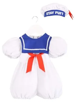 Stay Puft Infant Ghostbusters Bubble Costume -Men's Costumes Sales infants ghostbusters stay puft bubble costume alt 7