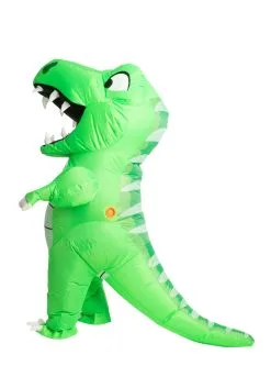 Inflatable Adult Green Dino Costume 9 Inflatable Adult Green Dino Costume -Men's Costumes Sales inflatable adult green dino costume alt 1