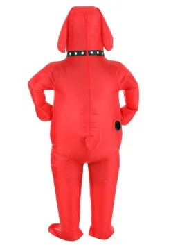 Inflatable Adult Clifford The Big Red Dog Costume -Men's Costumes Sales inflatable clifford the big red dog costume alt 1