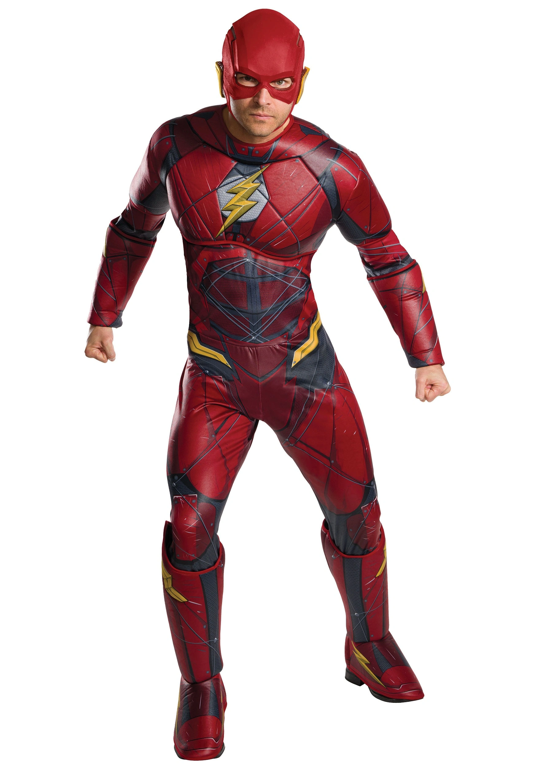 Justice League Adult Deluxe Flash Costume 3 Justice League Adult Deluxe Flash Costume