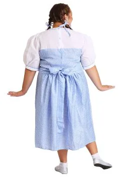 Kansas Girl Plus Size Adult Costume -Men's Costumes Sales kansas girl plus size costume back