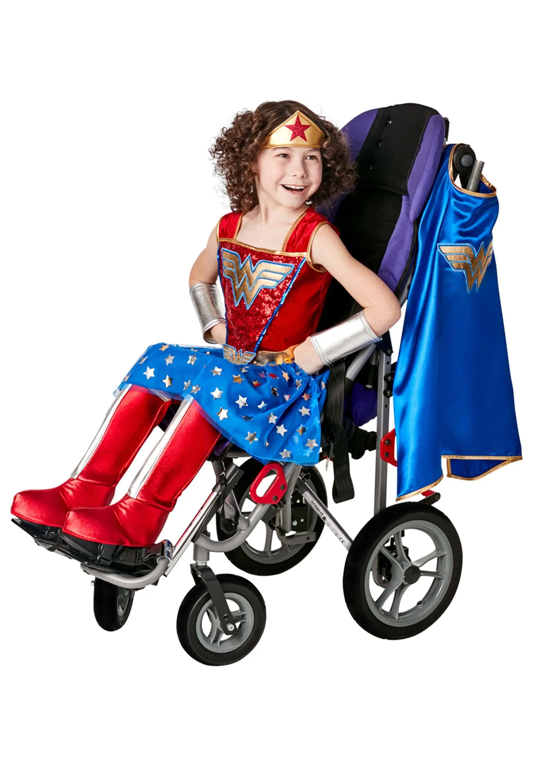 Adaptive Wonder Woman Costume For Kids 3 Adaptive Wonder Woman Costume For Kids