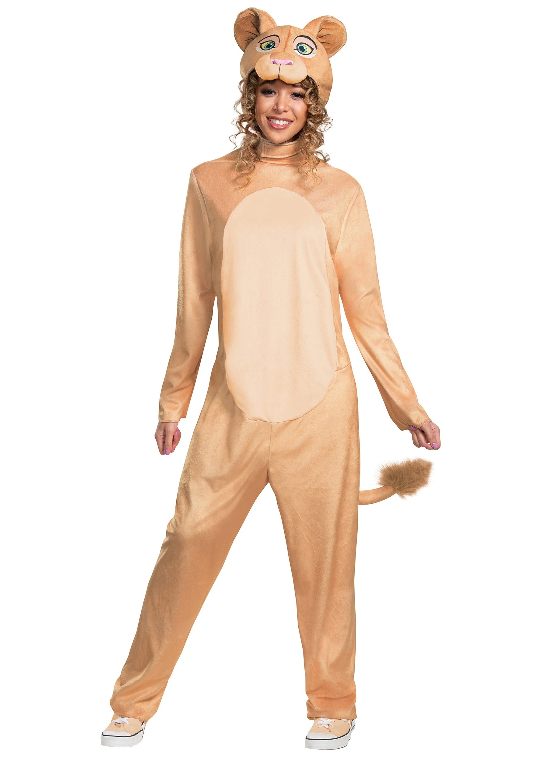 Disney Animated Lion King Women's Nala Jumpsuit Costume 3 Disney Animated Lion King Women's Nala Jumpsuit Costume