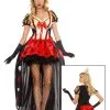 Luxurious Sequin Queen Of Hearts Costume 1 Luxurious Sequin Queen Of Hearts Costume -Men's Costumes Sales luxurious sequin queen of hearts costume