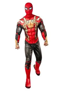 Marvel Deluxe Adult Iron Spider-Man Costume -Men's Costumes Sales marvel deluxe iron spiderman adult costume alt 4