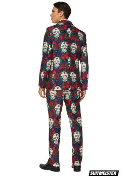 Day Of The Dead Suitmeister Men's Suit Costume 5 Day Of The Dead Suitmeister Men's Suit Costume -Men's Costumes Sales mens day of the dead suitmiester suit back