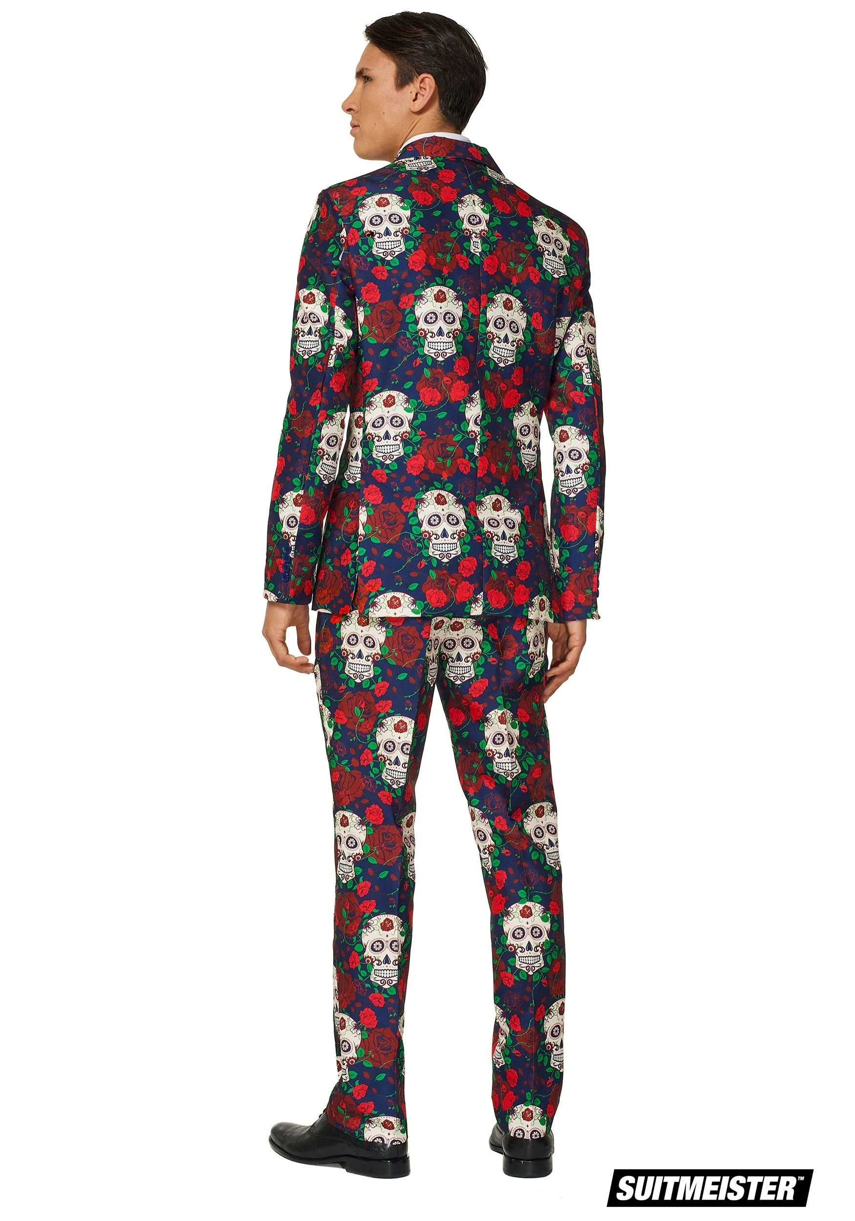 Day Of The Dead Suitmeister Men's Suit Costume 4 Day Of The Dead Suitmeister Men's Suit Costume - Image 2