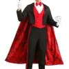Deluxe Men's Magician Costume 1 Deluxe Men's Magician Costume -Men's Costumes Sales mens deluxe magician costume
