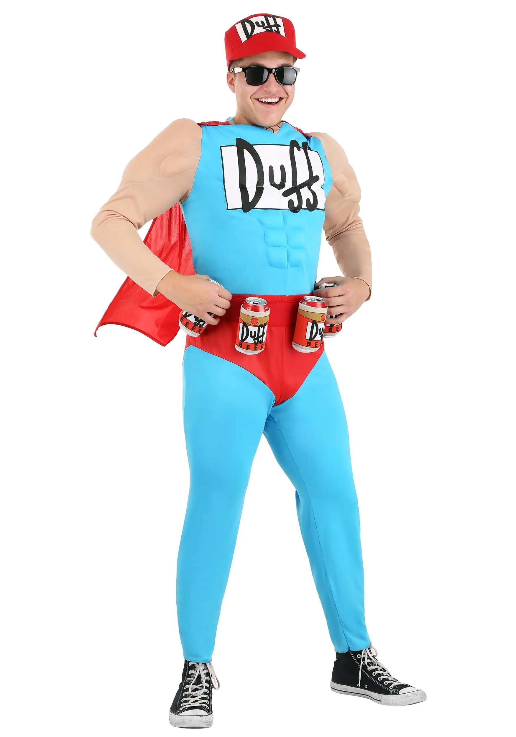 Men's Duffman Costume 3 Men's Duffman Costume