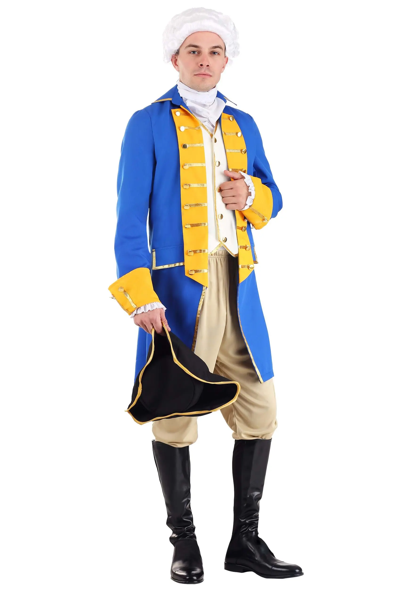 General George Washington Men's Costume 3 General George Washington Men's Costume
