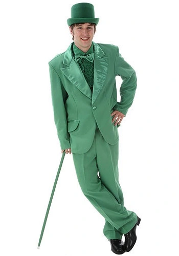 Mens Green Tuxedo Costume 3 Mens Green Tuxedo Costume