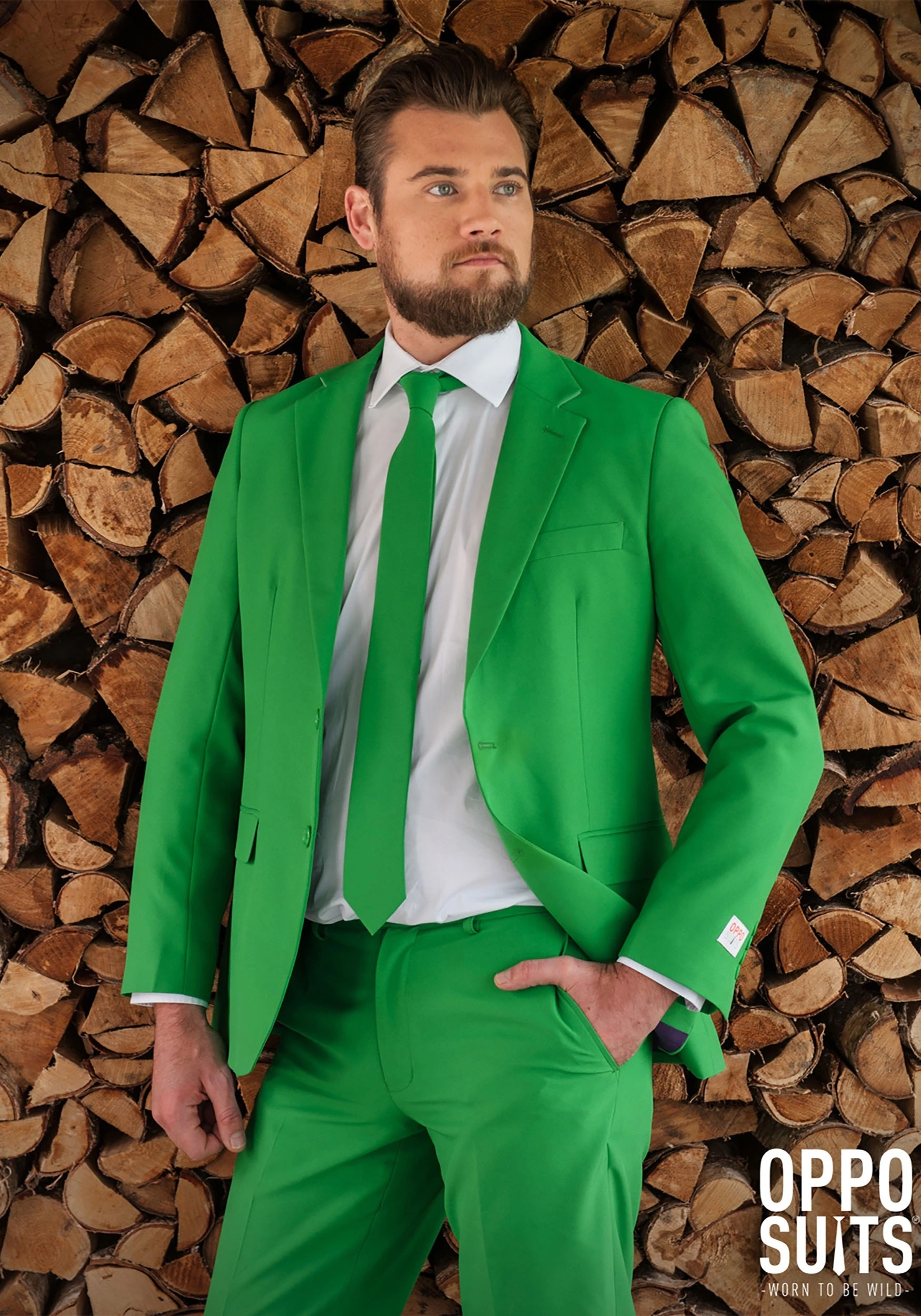 Mens Opposuits Green Suit 5 Mens Opposuits Green Suit - Image 3