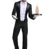 Plus Size Men's Butler Costume