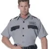 Men's Prison Guard Shirt -Men's Costumes Sales mens prison guard shirt