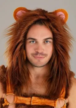 Sexy Lion Costume For Men -Men's Costumes Sales mens sexy lion costume alt 2