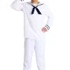 Men's White Sailor Costume 2 Men's White Sailor Costume -Men's Costumes Sales mens white sailor costume