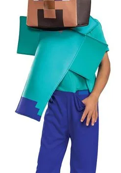 Minecraft Child Adaptive Steve Costume 12 Minecraft Child Adaptive Steve Costume -Men's Costumes Sales minecraft child adaptive steve costume alt 3