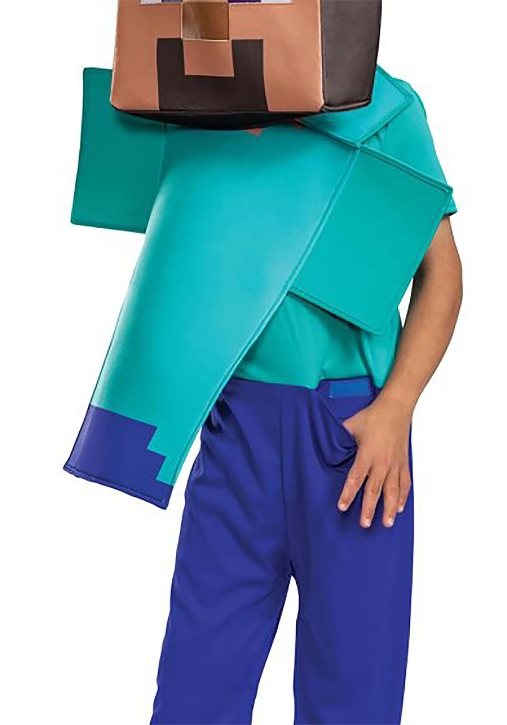 Minecraft Child Adaptive Steve Costume 6 Minecraft Child Adaptive Steve Costume - Image 4