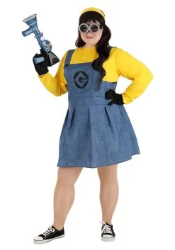 Minions Plus Size Costume Dress For Women