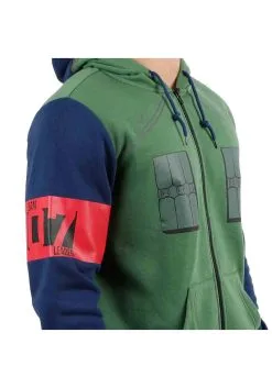 Kakashi Cosplay Hoodie From Naruto -Men's Costumes Sales naruto kakashi cosplay hoodie alt 4
