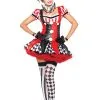 Naughty Harlequin Clown Costume