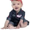 Rosie The Riveter Costume For Baby 2 Rosie The Riveter Costume For Baby -Men's Costumes Sales newborn rosie the riveter costume
