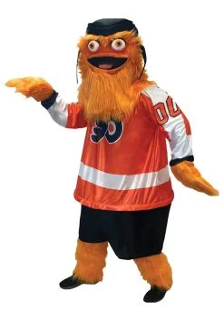 NHL Gritty Mascot Costume For Adults -Men's Costumes Sales nhl gritty adult mascot costume alt 2