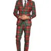 Opposuit Trendy Tartan Men's Suit 1 Opposuit Trendy Tartan Men's Suit -Men's Costumes Sales opposuit trendy tartan mens suit