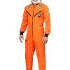 Orange Astronaut Jumpsuit Adult Costume 2 Orange Astronaut Jumpsuit Adult Costume -Men's Costumes Sales orange astronaut jumpsuit costume