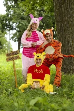 Winnie The Pooh Piglet Deluxe Adult Costume 18 Winnie The Pooh Piglet Deluxe Adult Costume -Men's Costumes Sales piglet deluxe adult costume alt 1