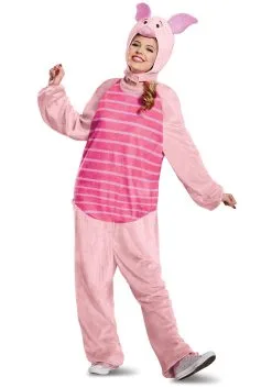 Winnie The Pooh Piglet Deluxe Adult Costume 13 Winnie The Pooh Piglet Deluxe Adult Costume -Men's Costumes Sales piglet deluxe adult costume alt 3