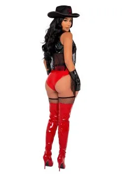 Women's Playboy Buckaroo Cowgirl Costume -Men's Costumes Sales playboy womens buckaroo cowgirl costume alt 1