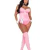 Playboy Pink Boudoir Bunny Costume For Women 2 Playboy Pink Boudoir Bunny Costume For Women -Men's Costumes Sales playboy womens pink boudoir bunny costume