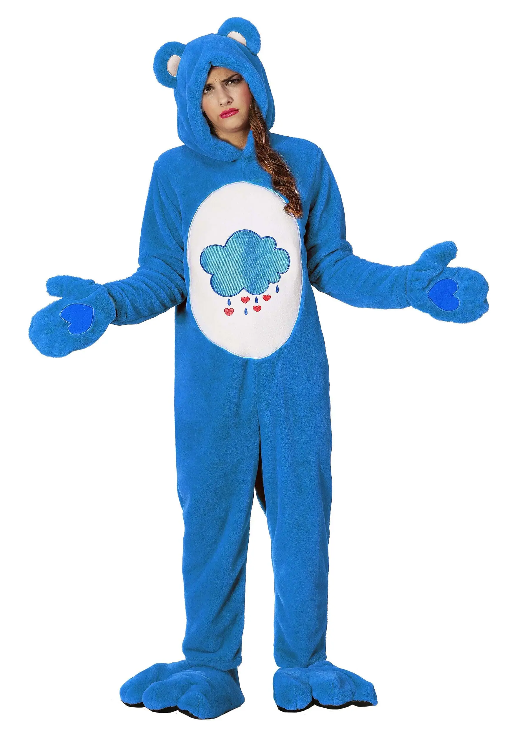 Care Bears Deluxe Grumpy Bear Plus SizeCostume 5 Care Bears Deluxe Grumpy Bear Plus SizeCostume - Image 3