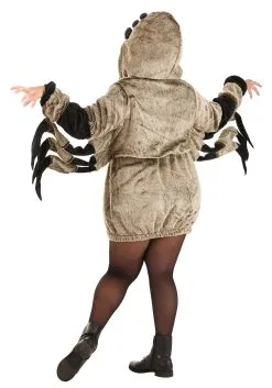 Plus Size Women's Cozy Tarantula Costume -Men's Costumes Sales plus size cozy tarantula womens costume alt 1