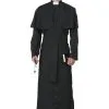 Plus Size Deluxe Priest Costume 1 Plus Size Deluxe Priest Costume -Men's Costumes Sales plus size deluxe priest costume
