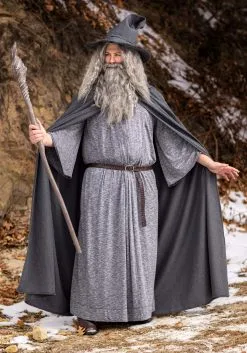 Plus Size Gandalf Lord Of The Rings Men's Costume 16 Plus Size Gandalf Lord Of The Rings Men's Costume -Men's Costumes Sales plus size gandalf lord of the rings costume alt 4
