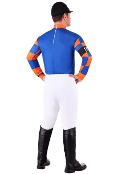 Plus Size Kentucky Derby Jockey Costume For Men 5 Plus Size Kentucky Derby Jockey Costume For Men -Men's Costumes Sales plus size kentucky derby jockey costume back